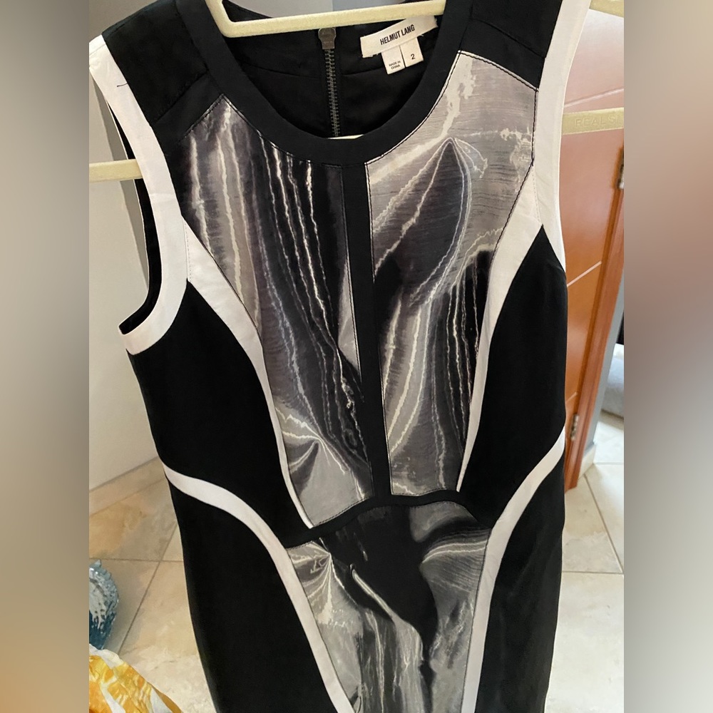 Helmut Lang midi dress